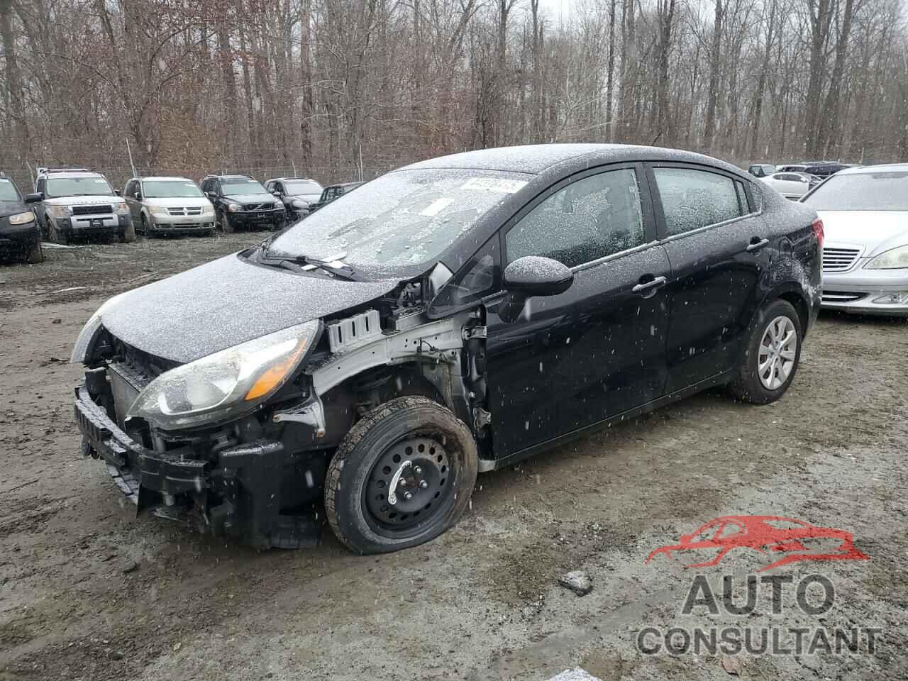 KIA RIO 2012 - KNADN4A33C6045418