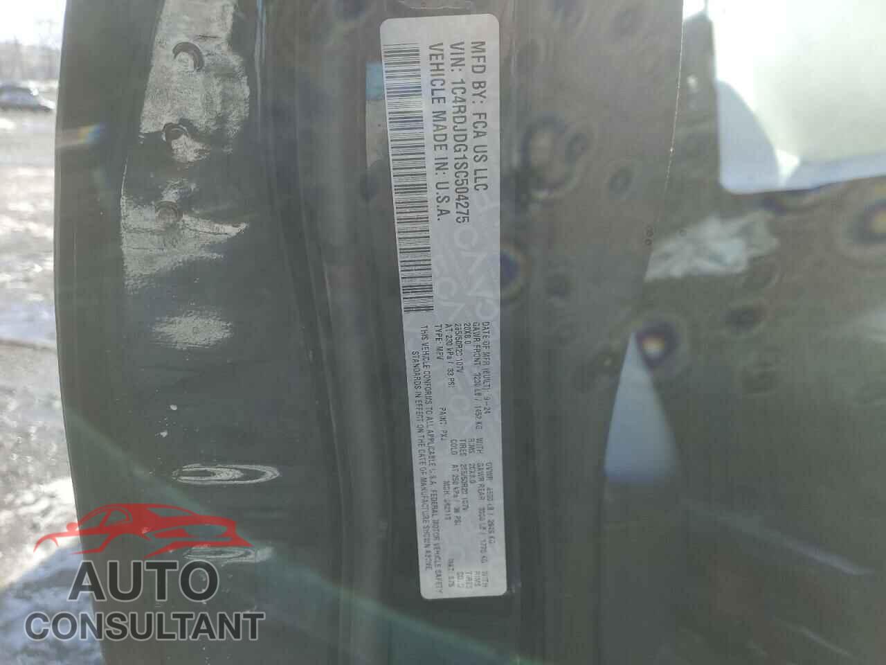 DODGE DURANGO 2025 - 1C4RDJDG1SC504275