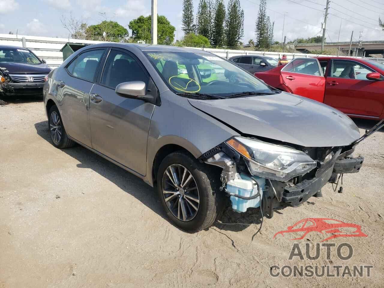 TOYOTA COROLLA 2016 - 2T1BURHE3GC495750
