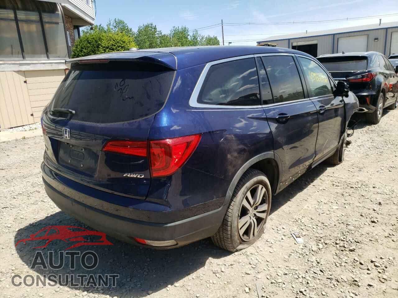 HONDA PILOT 2016 - 5FNYF6H33GB097533