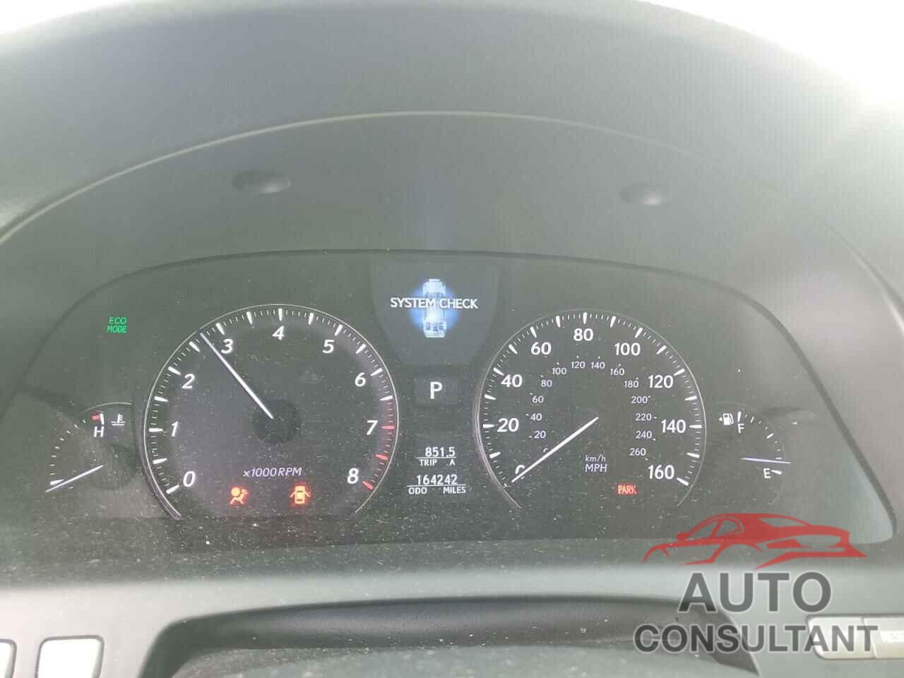 LEXUS LS460 2010 - JTHGL5EF8A5041575
