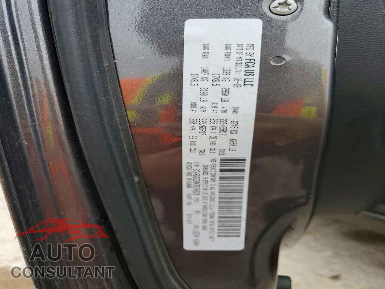 DODGE CARAVAN 2019 - 2C4RDGEG8KR570928