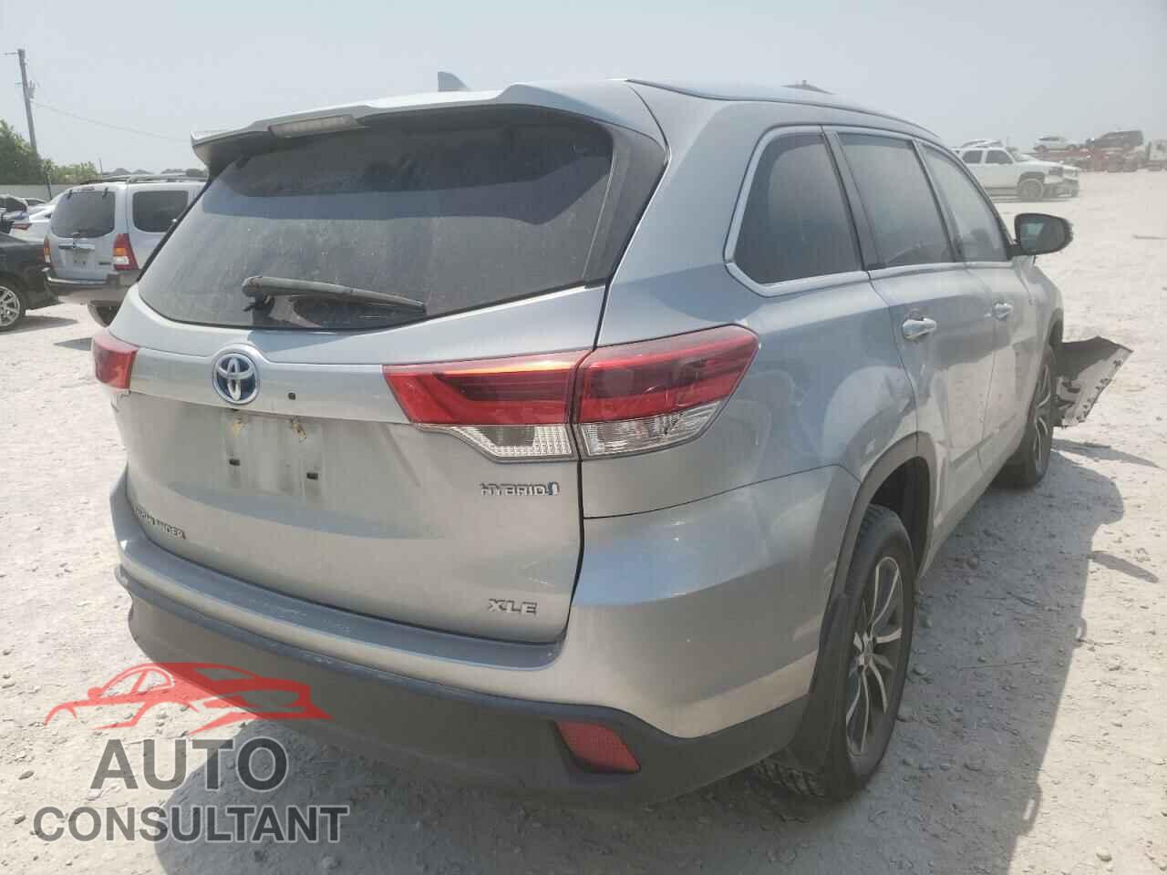 TOYOTA HIGHLANDER 2017 - 5TDJGRFH8HS030759