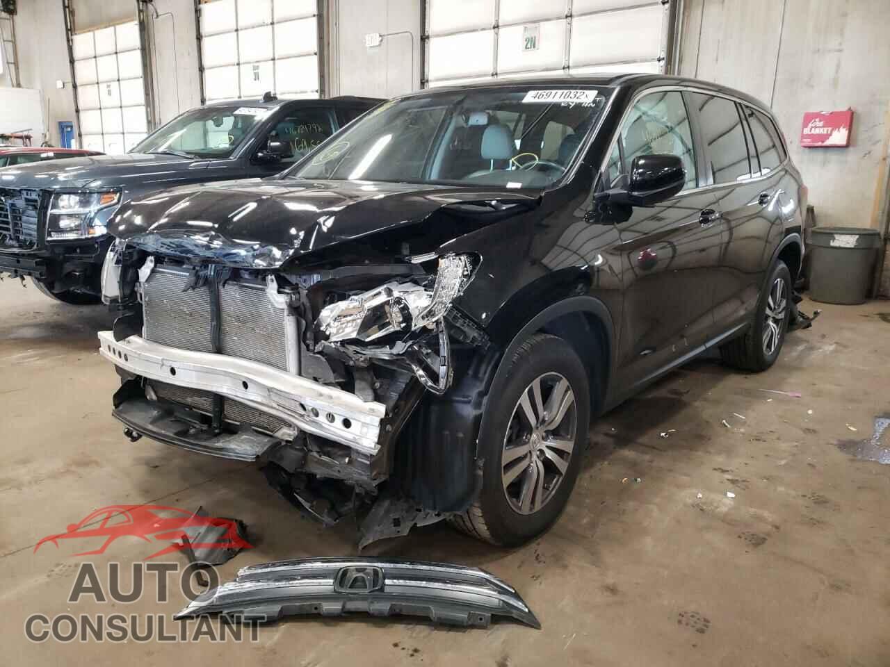 HONDA PILOT 2017 - 5FNYF6H55HB093308