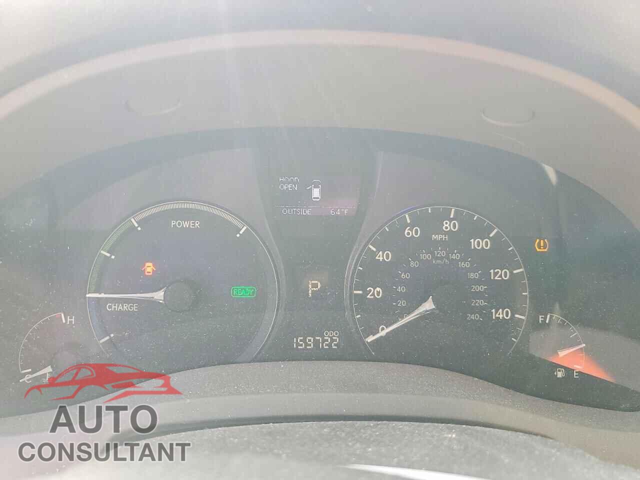 LEXUS RX450 2010 - JTJBC1BA2A2407428
