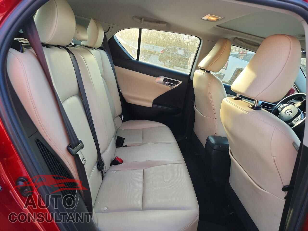 LEXUS CT 200 2012 - JTHKD5BH2C2116238