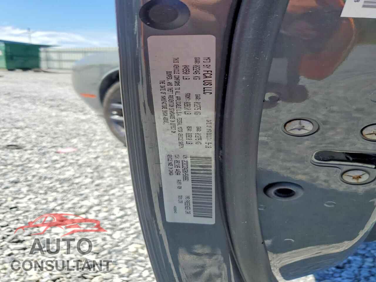 DODGE CHALLENGER 2019 - 2C3CDZAG9KH508861