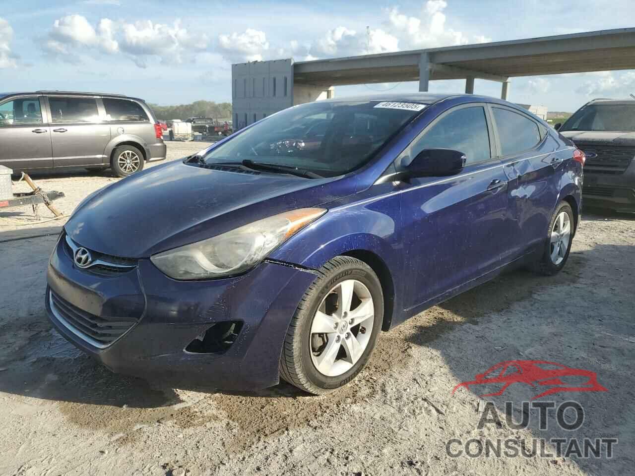 HYUNDAI ELANTRA 2013 - 5NPDH4AE1DH444220