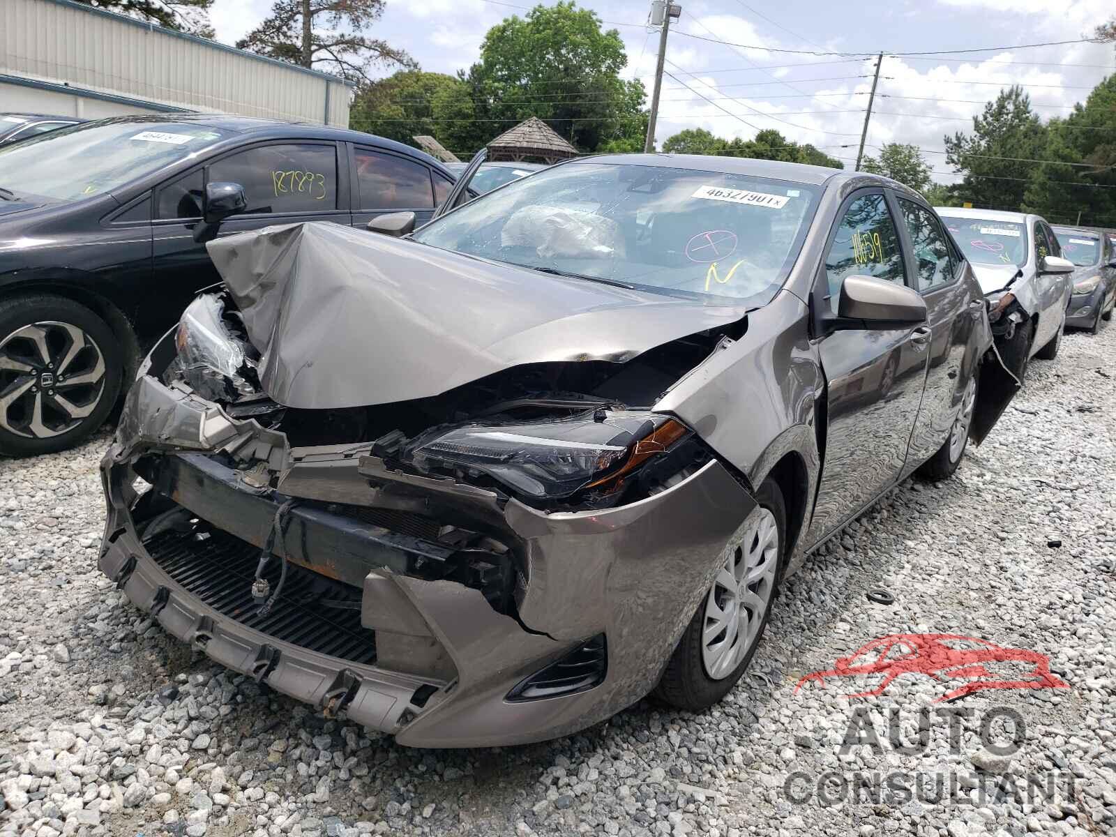 TOYOTA COROLLA 2017 - 2T1BURHE9HC774489