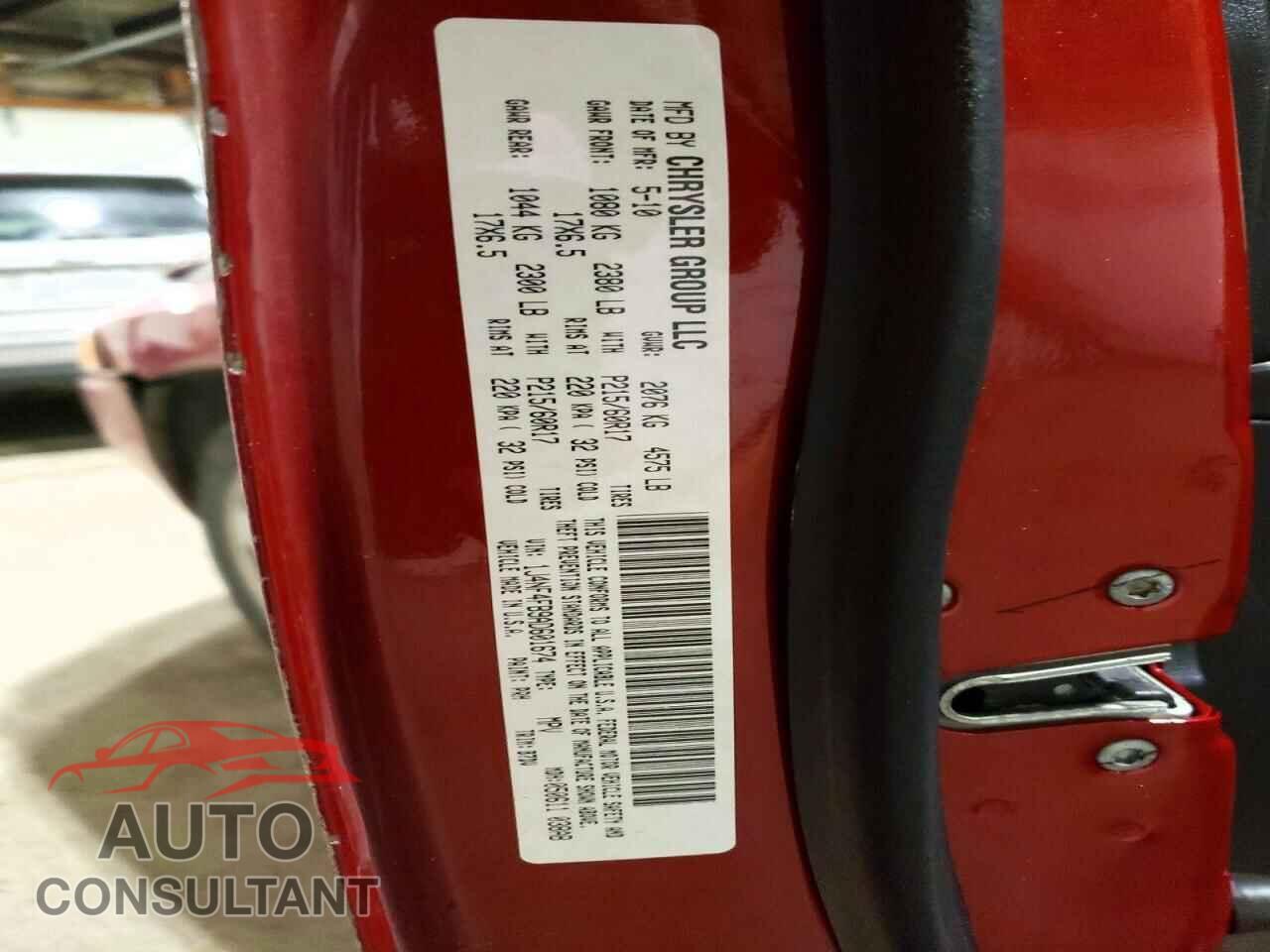 JEEP COMPASS 2010 - 1J4NF4FB9AD601674