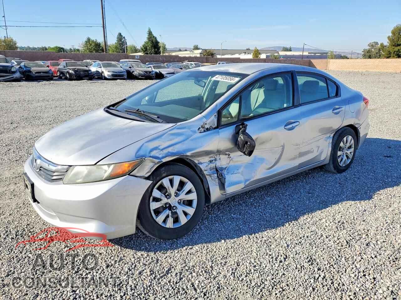 HONDA CIVIC 2012 - 2HGFB2F5XCH302318