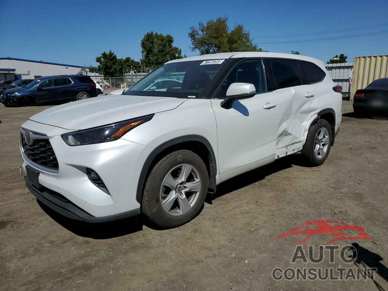 TOYOTA HIGHLANDER 2022 - 5TDBZRBHXNS188326