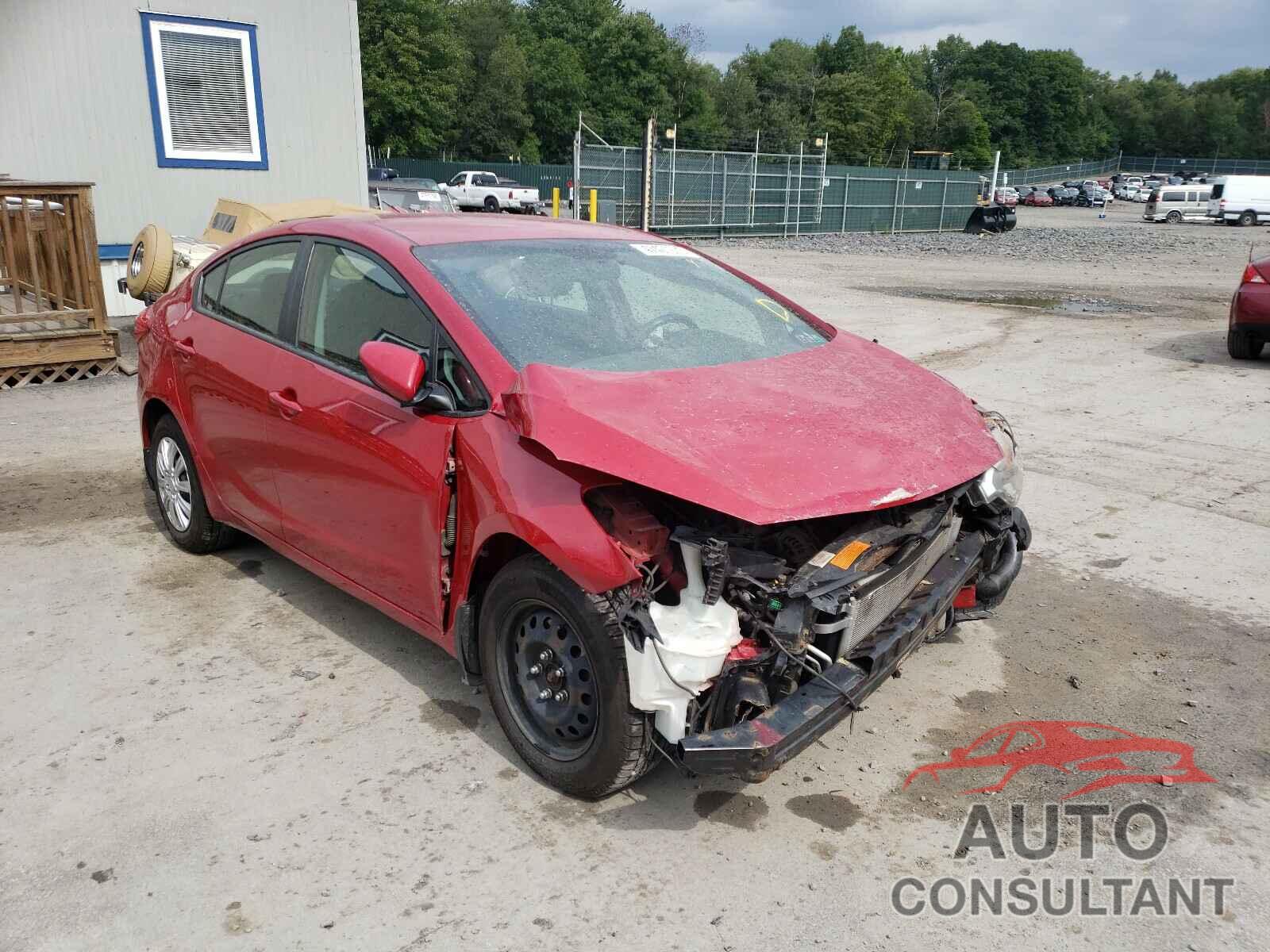 KIA FORTE 2016 - KNAFK4A61G5493910