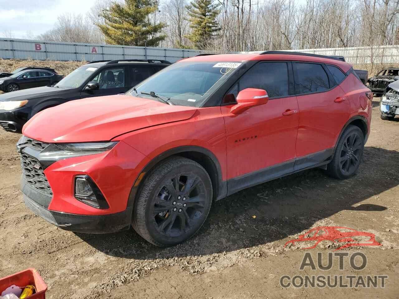 CHEVROLET BLAZER 2021 - 3GNKBKRS2MS579615