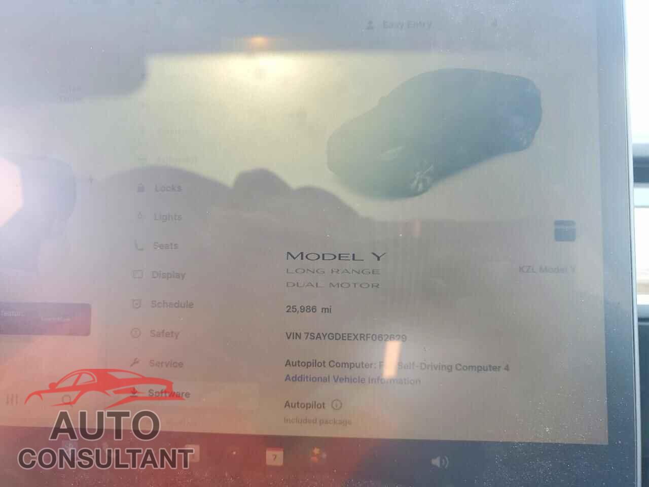 TESLA MODEL Y 2024 - 7SAYGDEEXRF062629