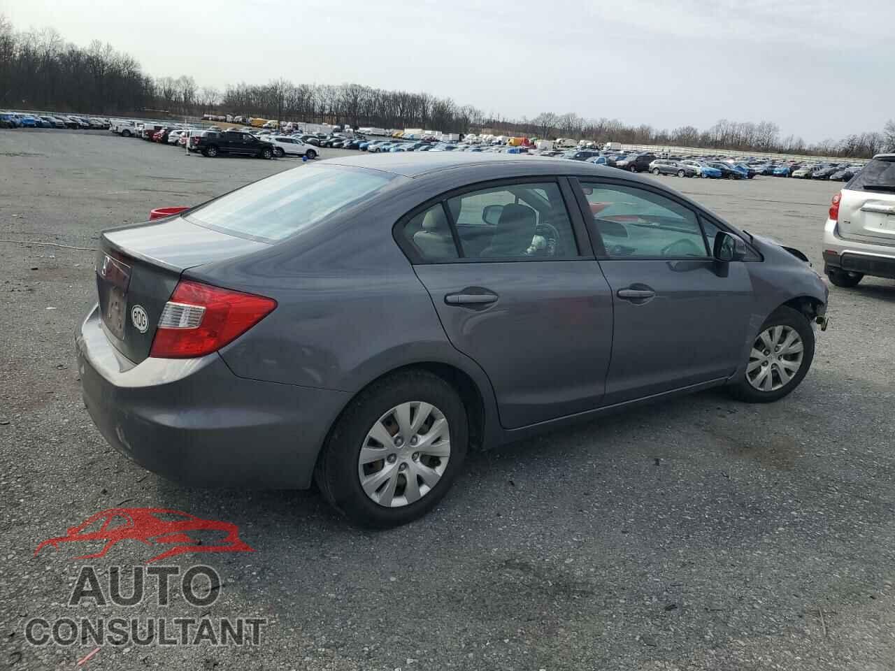 HONDA CIVIC 2012 - 19XFB2F59CE363847