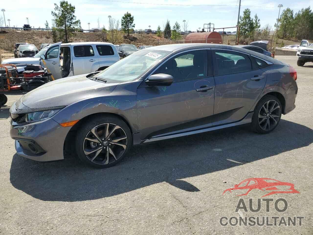 HONDA CIVIC 2019 - 2HGFC2F88KH591219