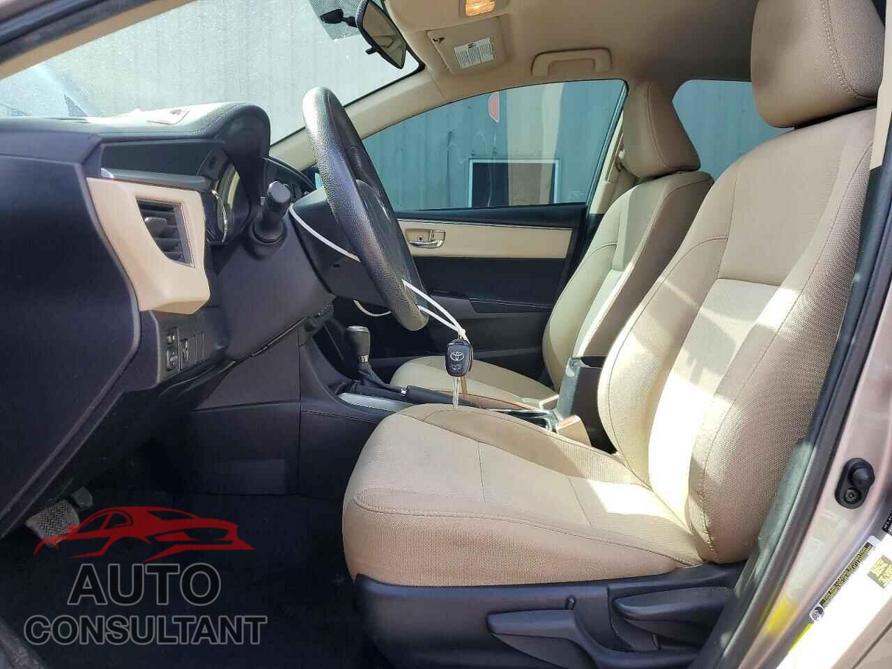 TOYOTA COROLLA 2015 - 2T1BURHEXFC275780