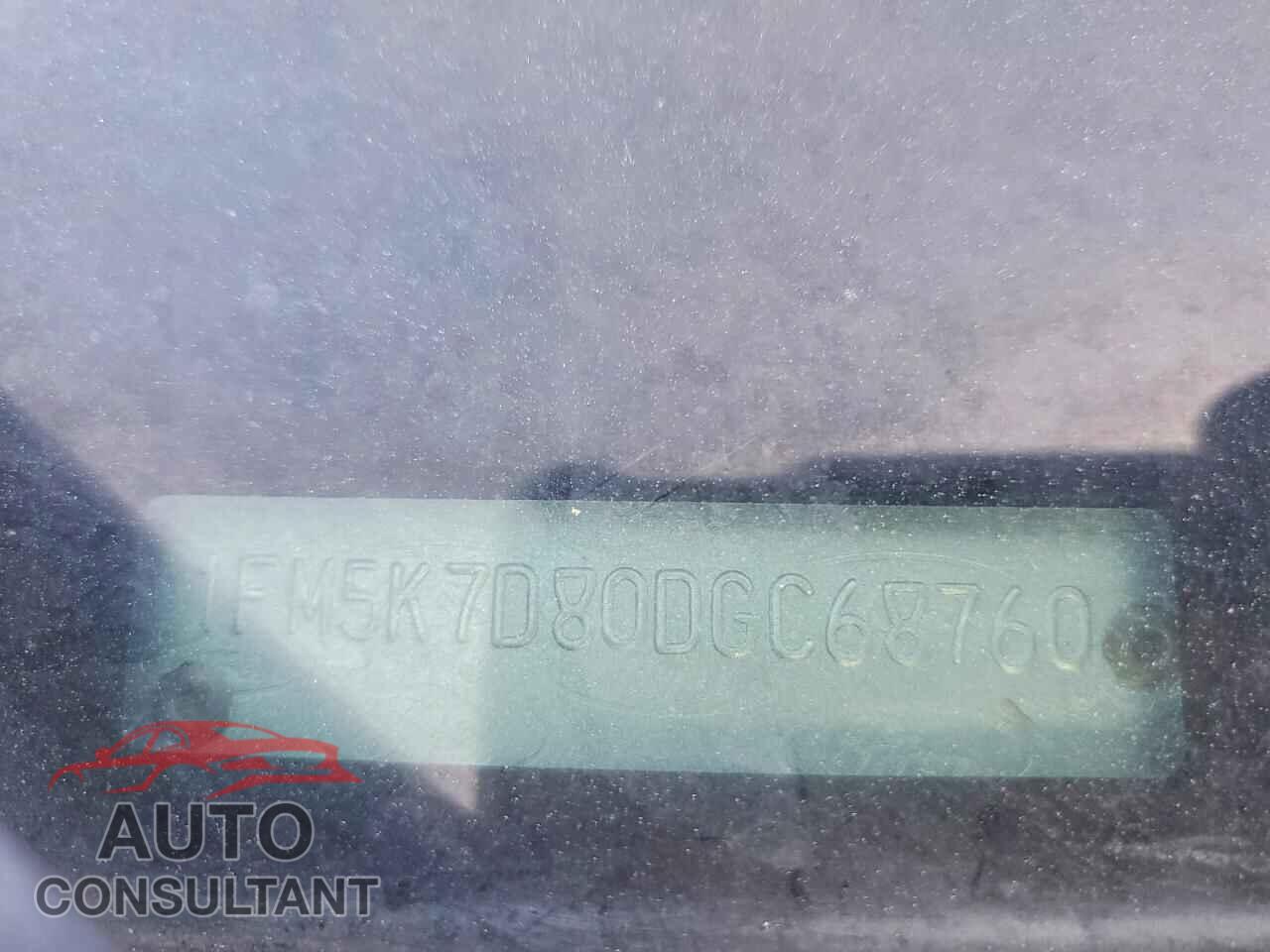 FORD EXPLORER 2013 - 1FM5K7D80DGC68760