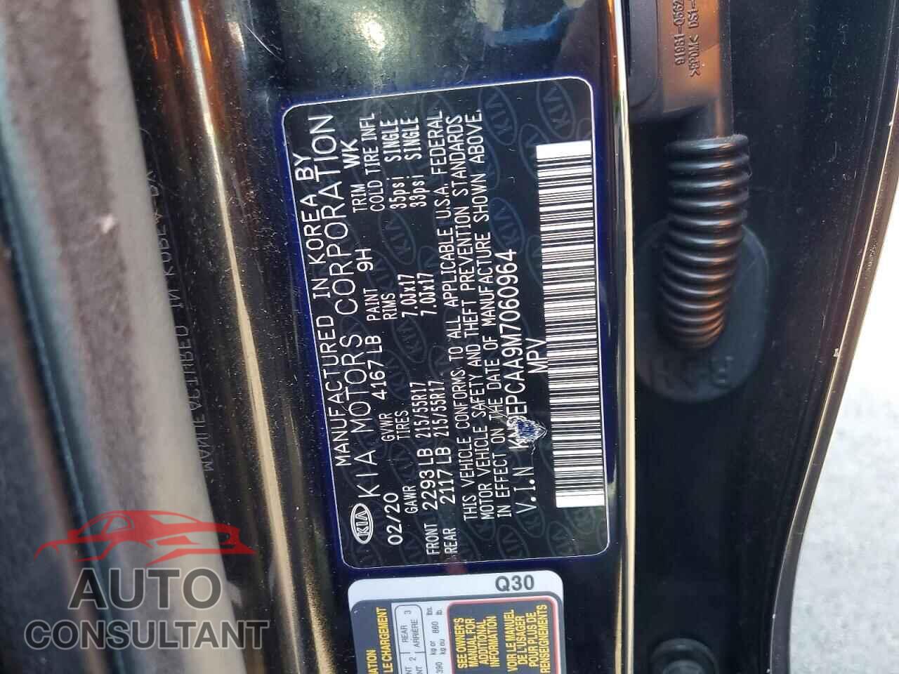 KIA SELTOS 2021 - KNDEPCAA9M7060964