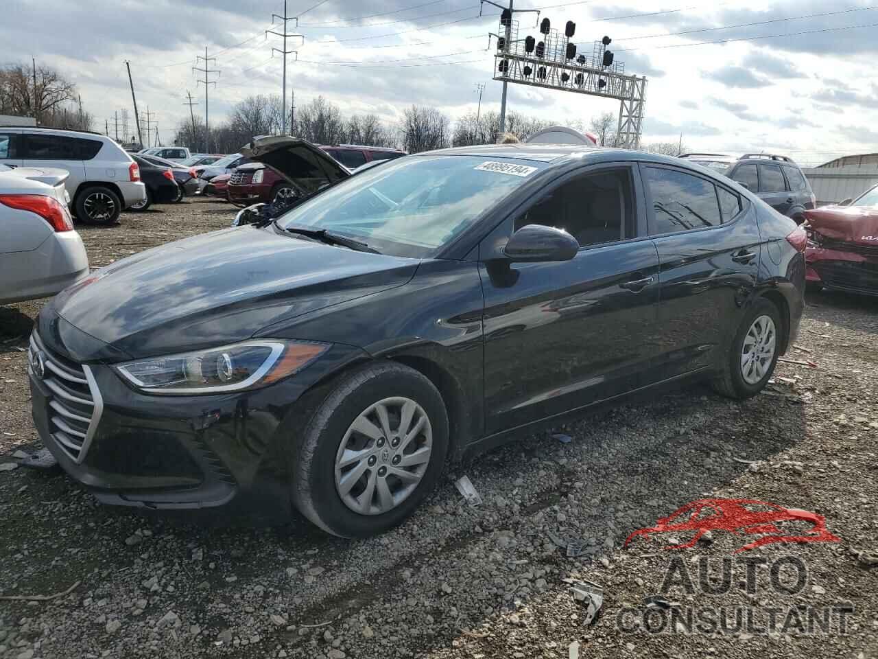 HYUNDAI ELANTRA 2017 - KMHD74LF0HU367159