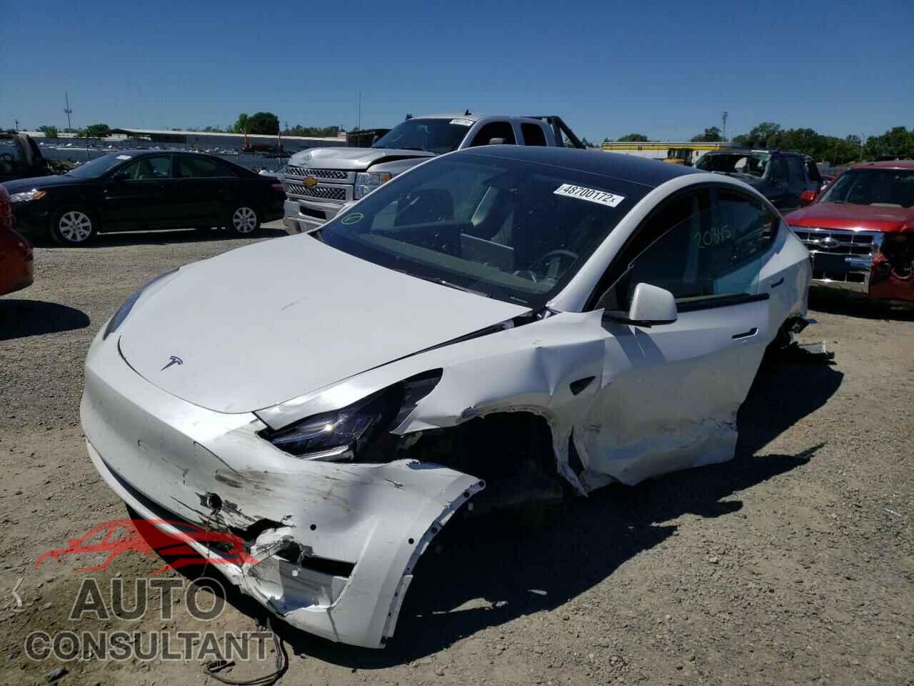 TESLA MODEL Y 2021 - 5YJYGDEEXMF304969