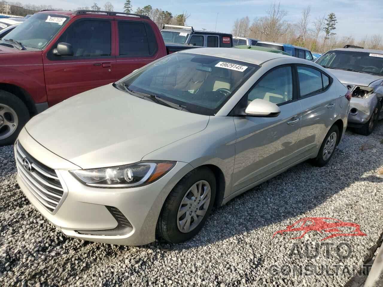 HYUNDAI ELANTRA 2017 - KMHD74LF0HU087340
