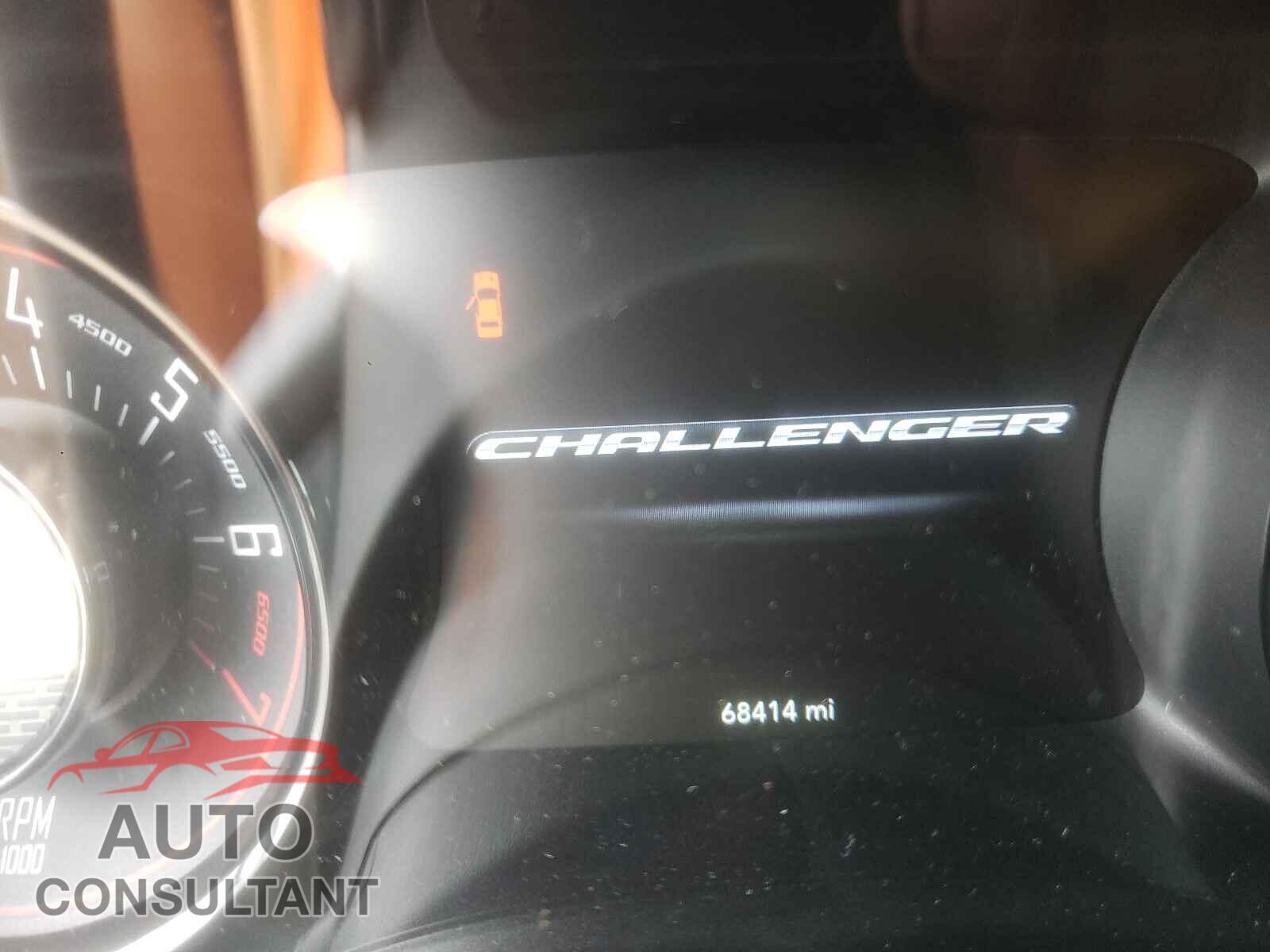 DODGE CHALLENGER 2016 - 2C3CDZAGXGH337514