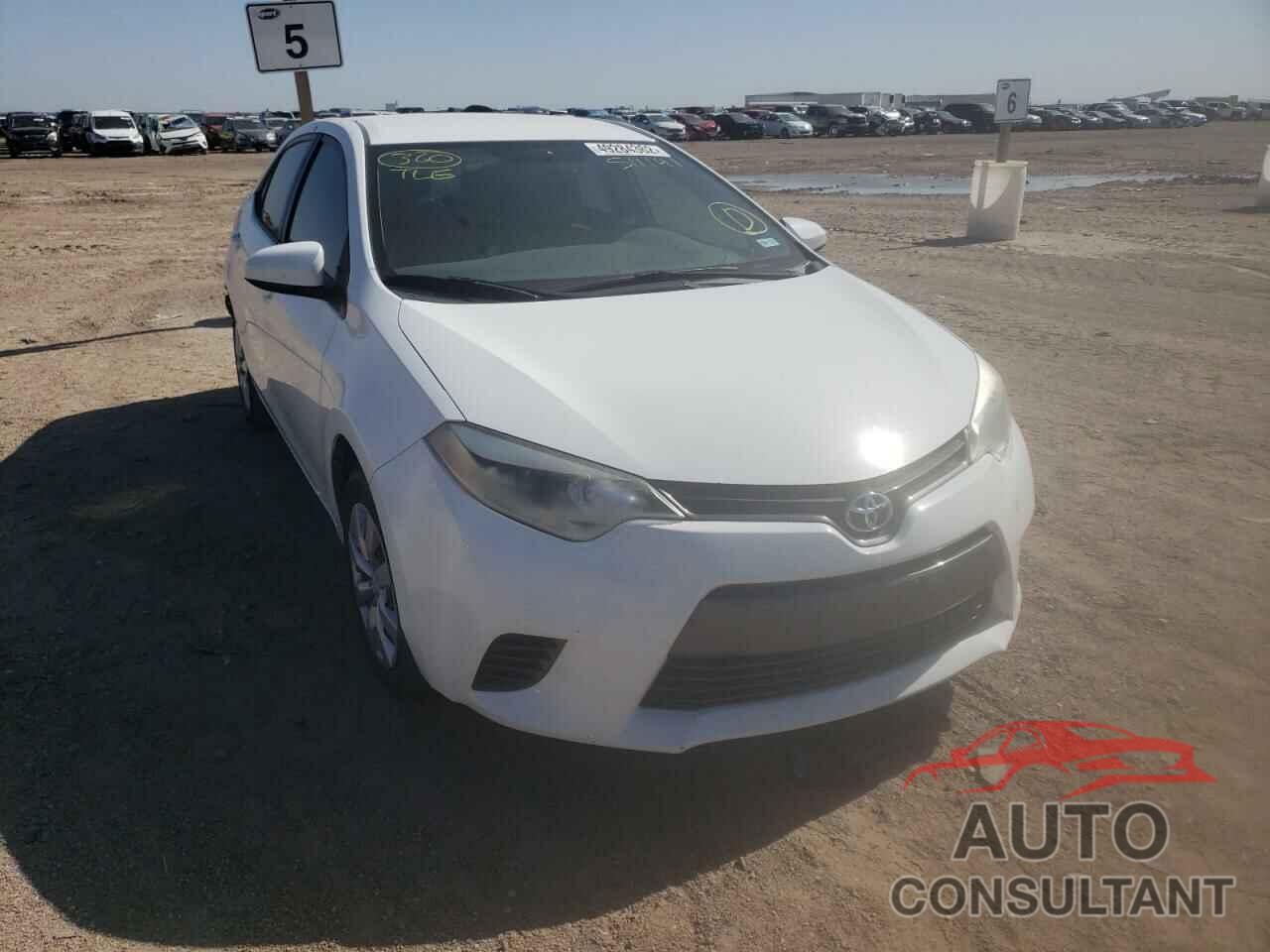TOYOTA COROLLA 2016 - 5YFBURHE5GP511141