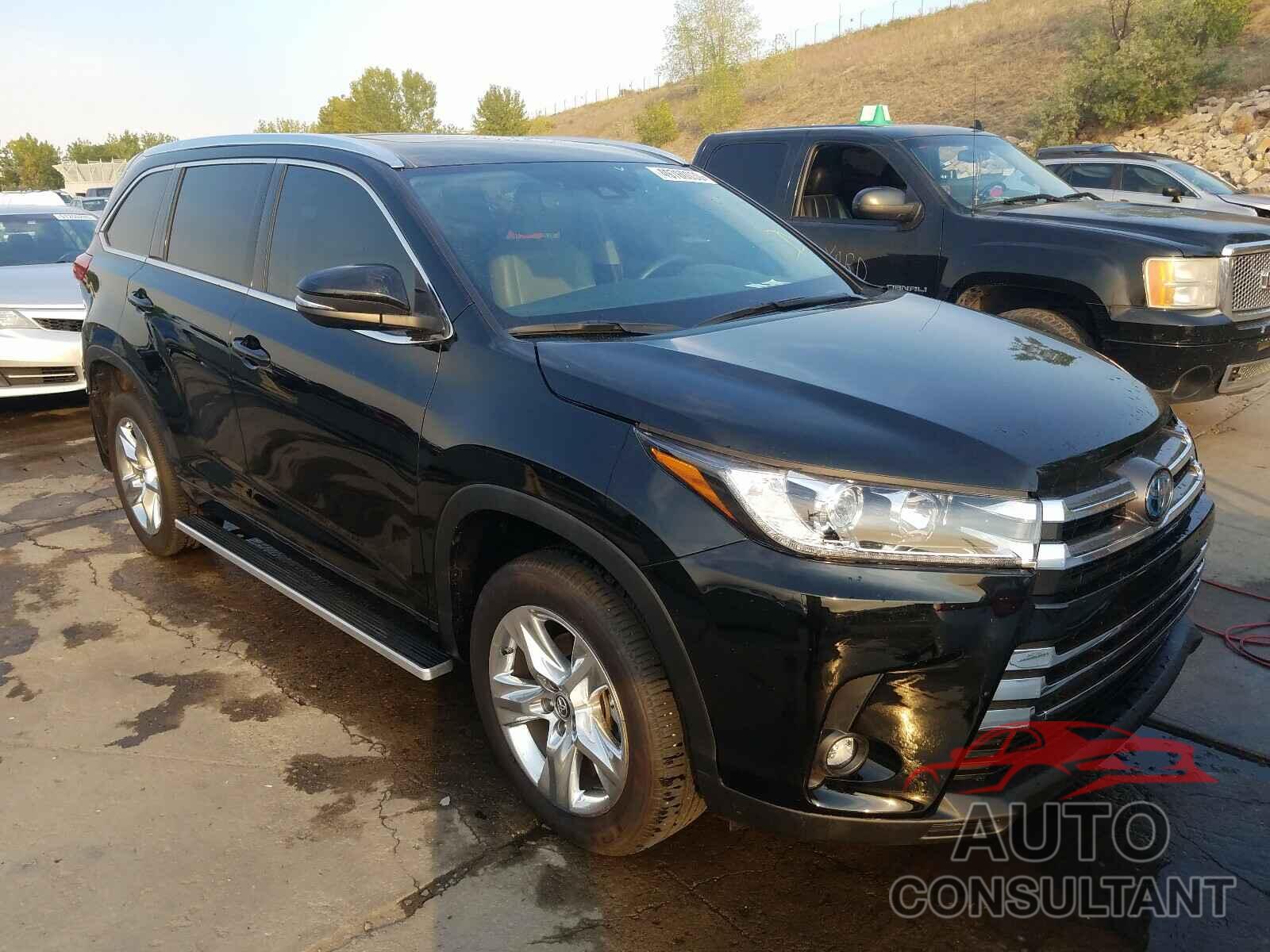 TOYOTA HIGHLANDER 2019 - 5TDDGRFH6KS053350