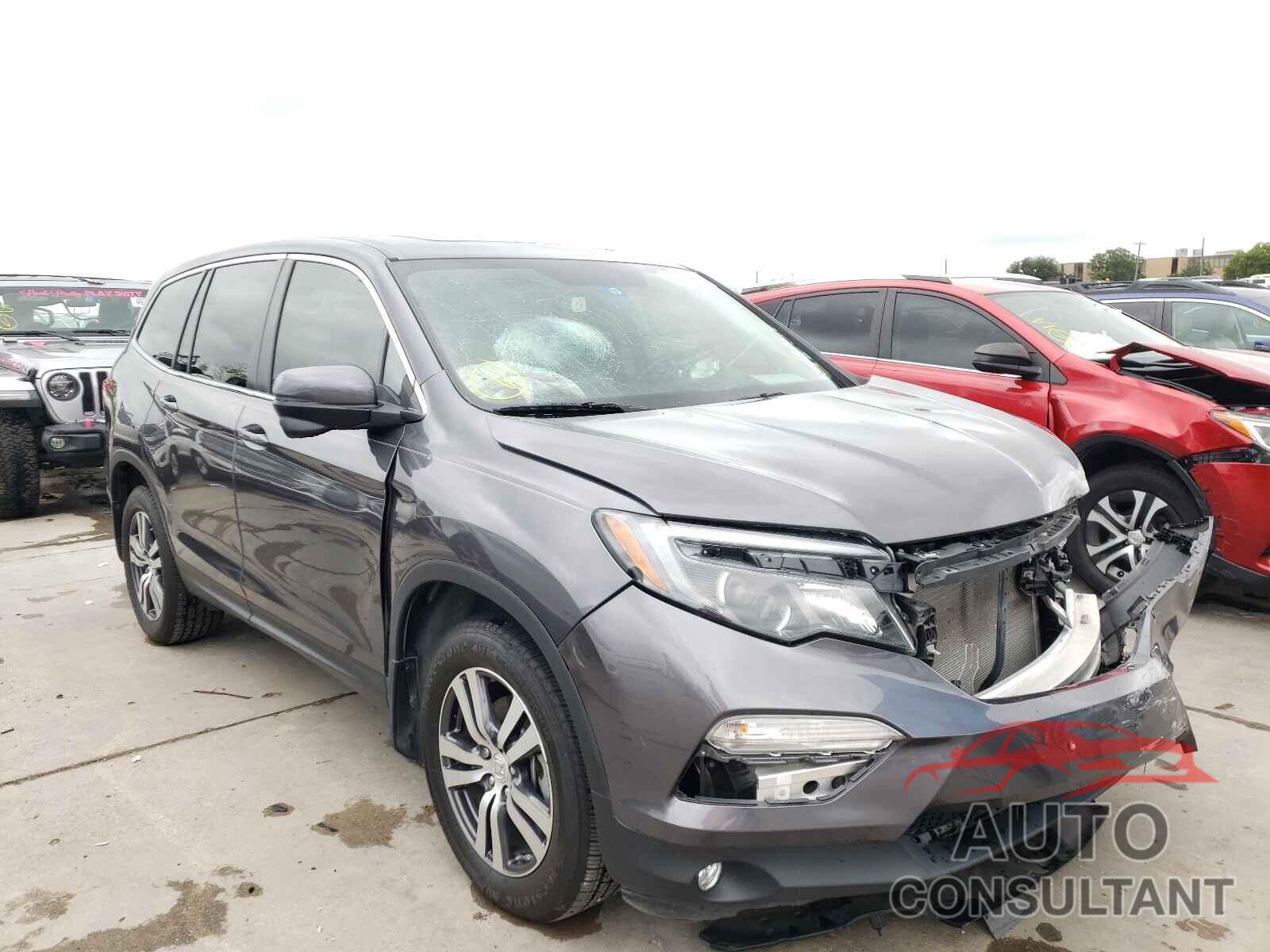 HONDA PILOT 2017 - 5FNYF5H58HB039012