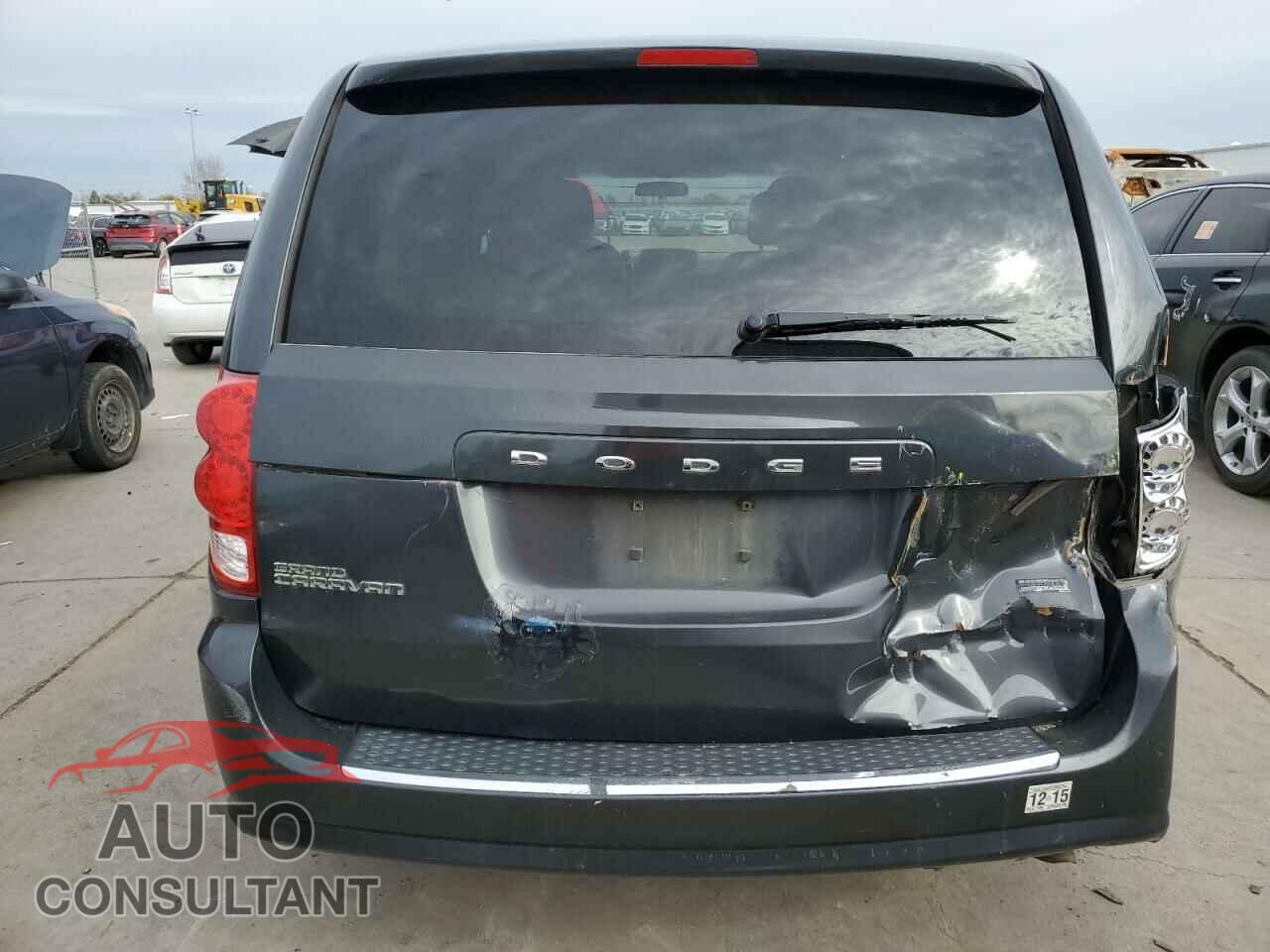 DODGE CARAVAN 2012 - 2C4RDGCG3CR141068
