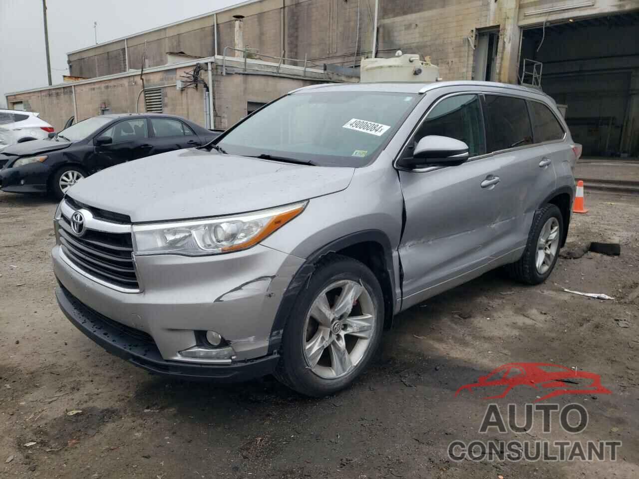 TOYOTA HIGHLANDER 2016 - 5TDDKRFH6GS250587