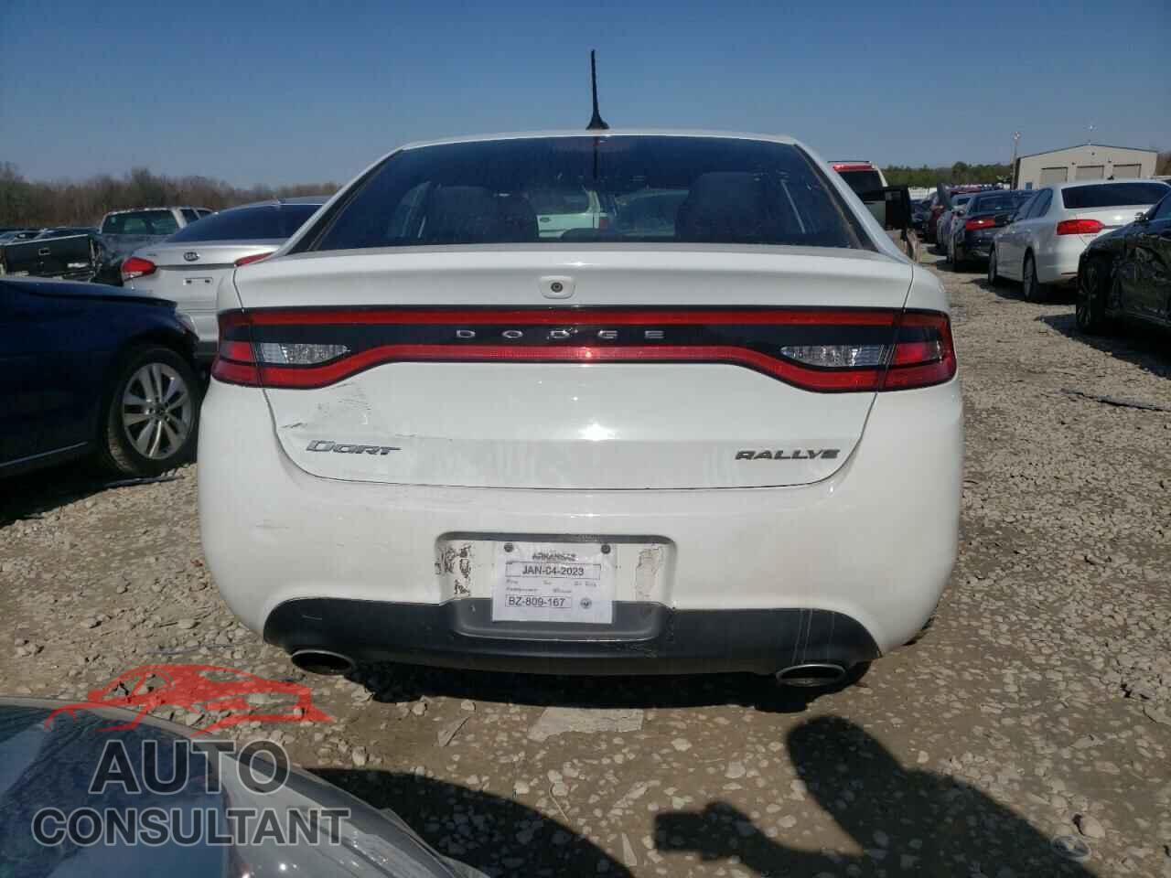 DODGE DART 2015 - 1C3CDFBB1FD406927