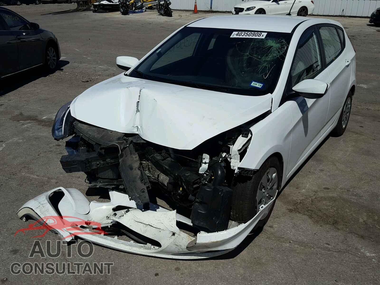 HYUNDAI ACCENT 2017 - KMHCT5AE5HU307028