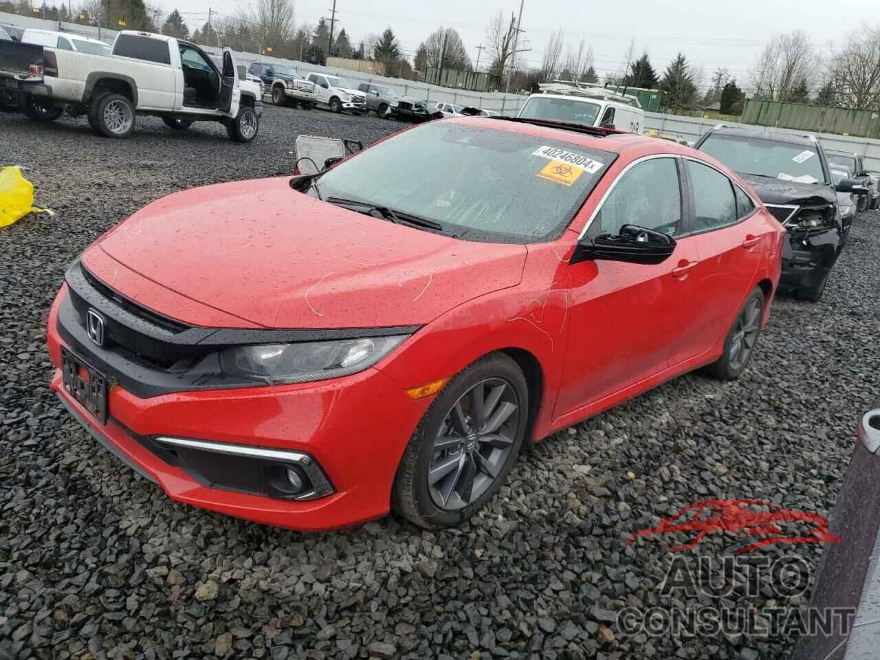 HONDA CIVIC 2019 - 2HGFC1F39KH650244