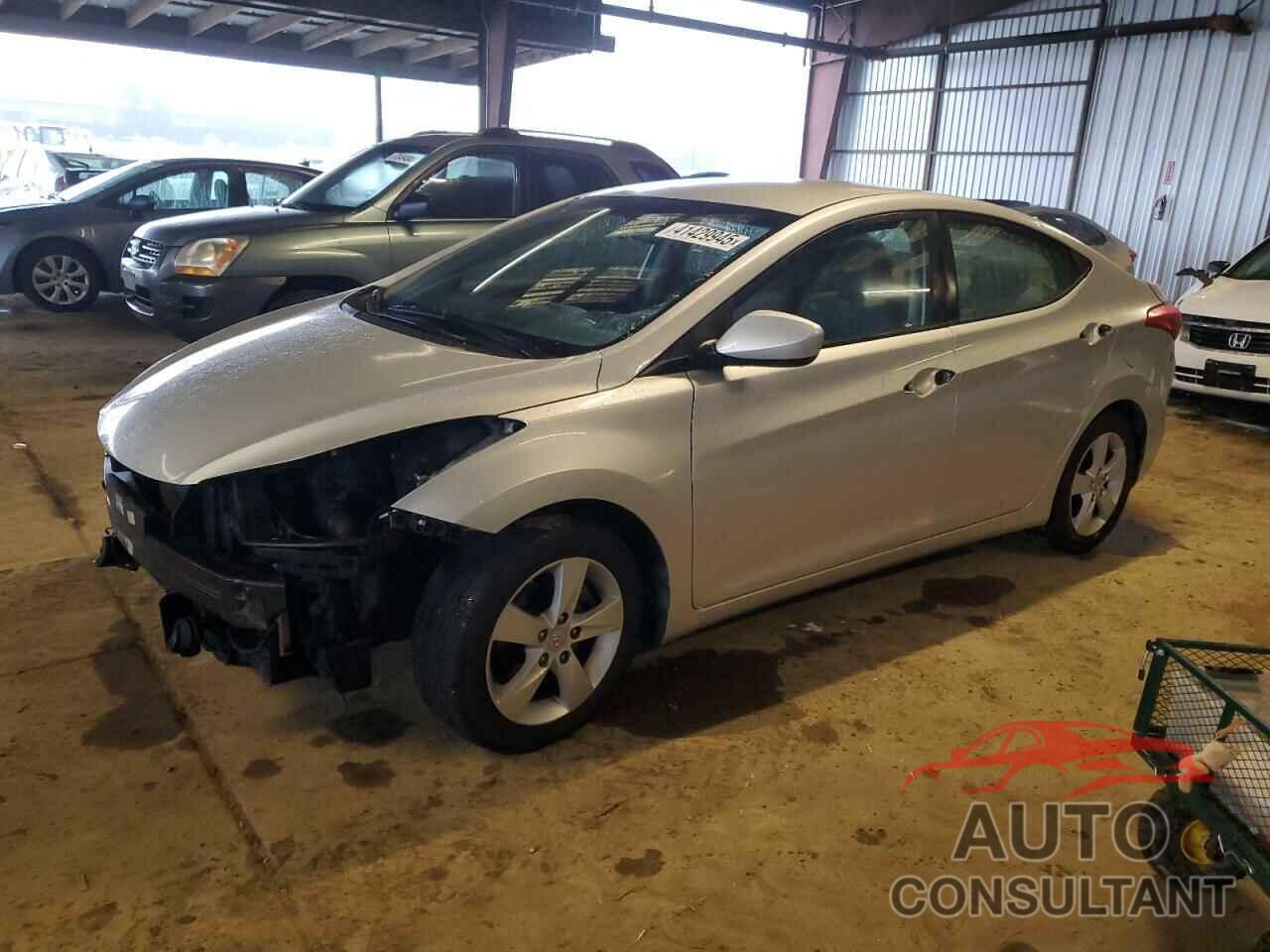 HYUNDAI ELANTRA 2012 - KMHDH4AE3CU349450