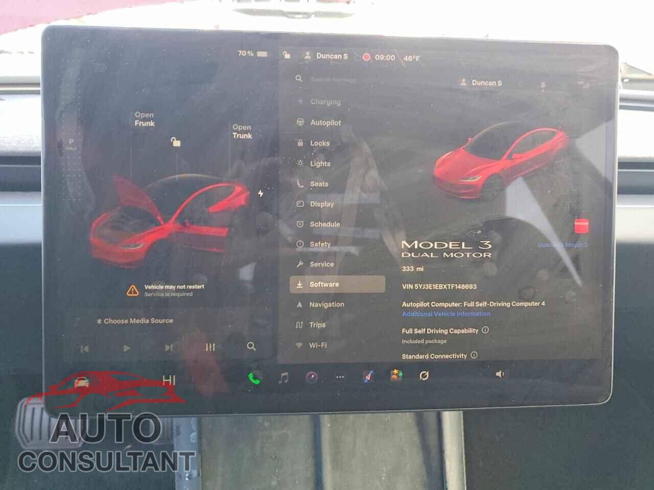 TESLA MODEL 3 2026 - 5YJ3E1EBXTF148693