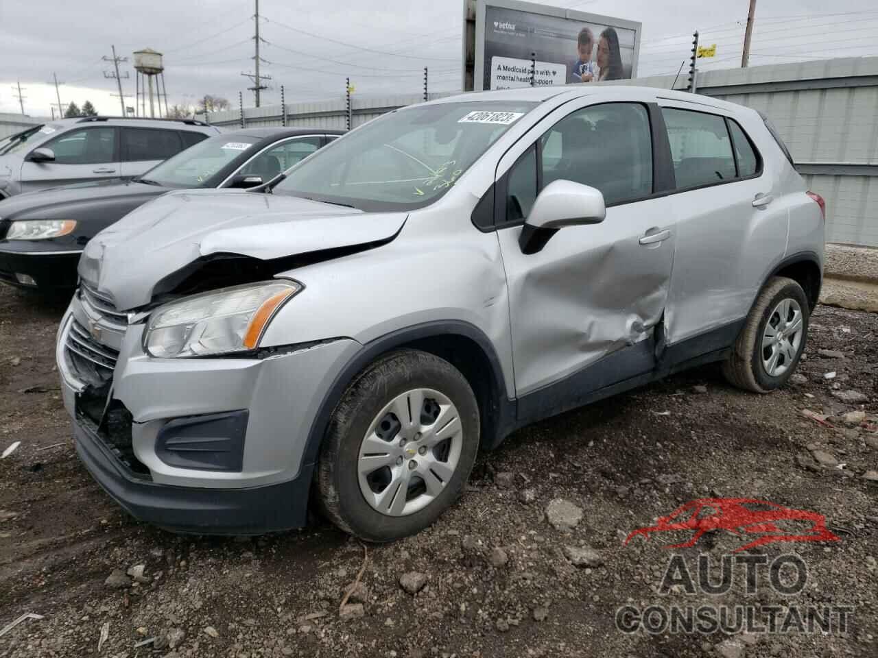 CHEVROLET TRAX 2015 - KL7CJKSB5FB108371