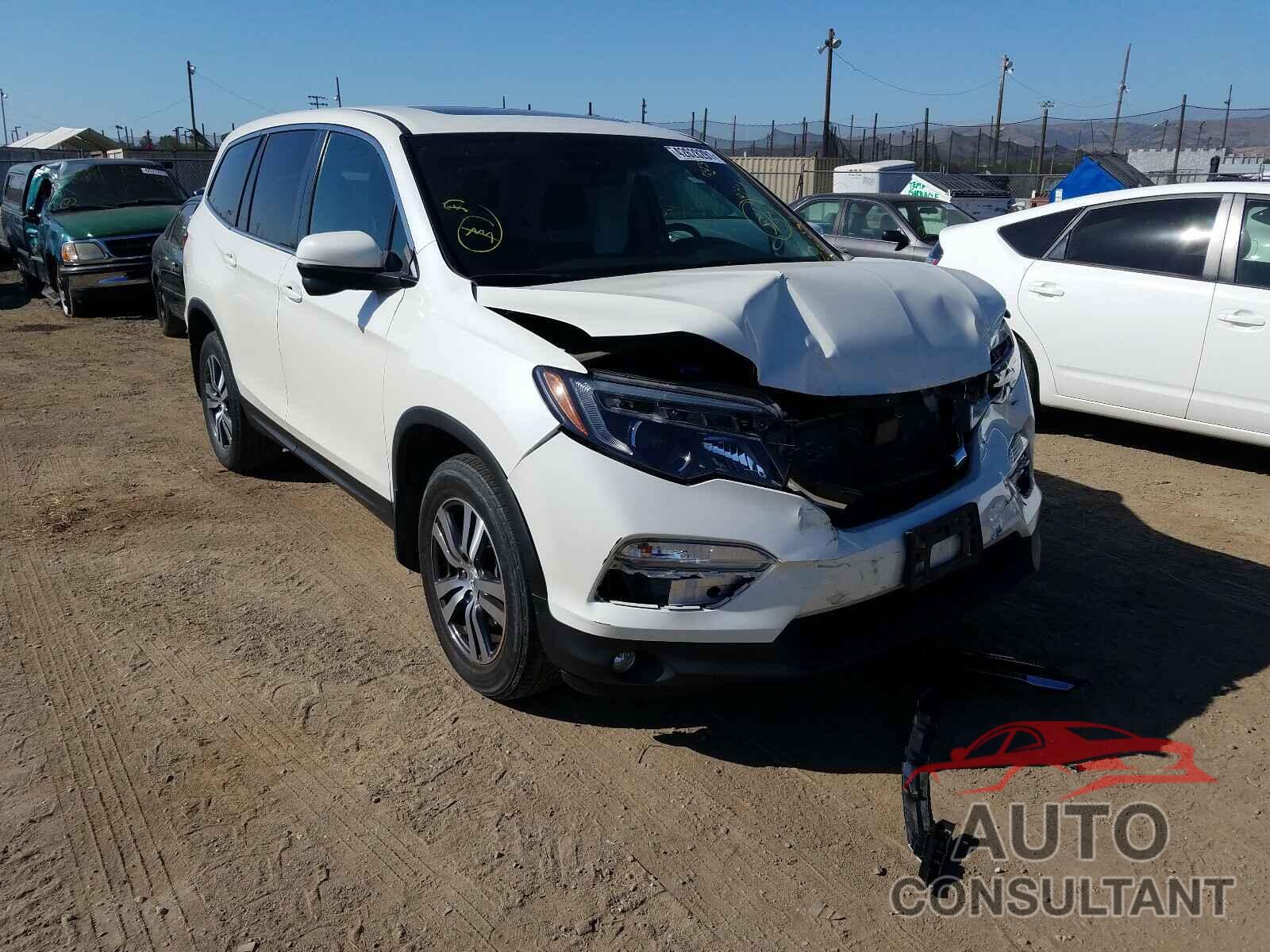 HONDA PILOT 2017 - 5FNYF6H63HB067184