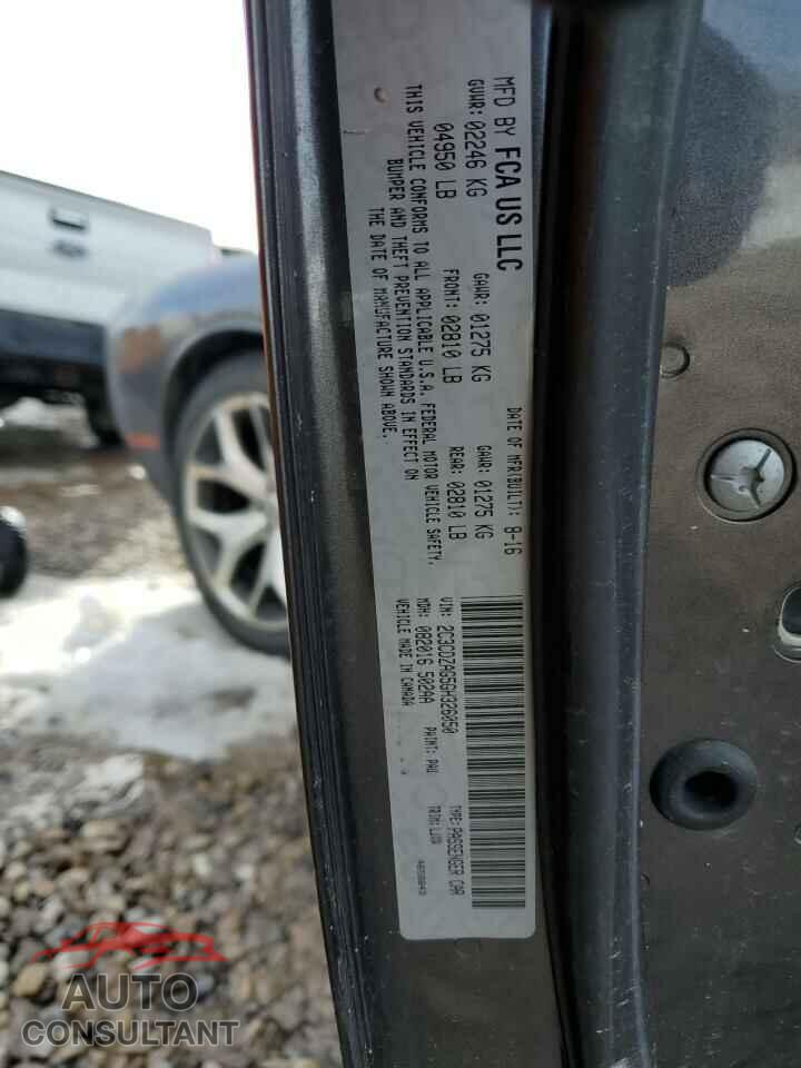 DODGE CHALLENGER 2016 - 2C3CDZAG5GH326050