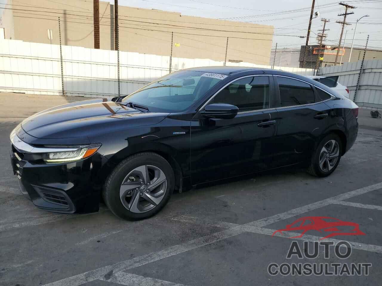 HONDA INSIGHT 2019 - 19XZE4F58KE011101