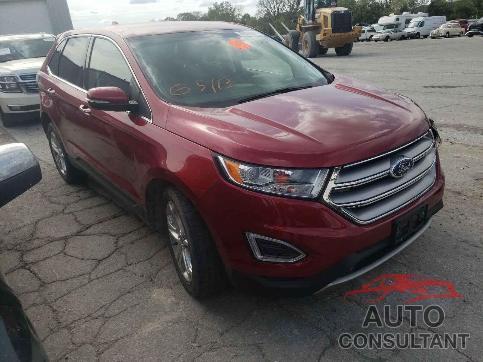 FORD EDGE 2017 - 2FMPK4K9XHBB90889