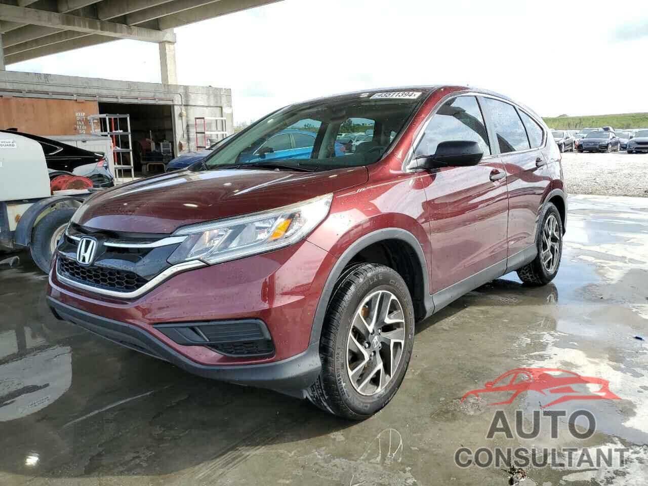 HONDA CRV 2016 - 2HKRM3H47GH550135