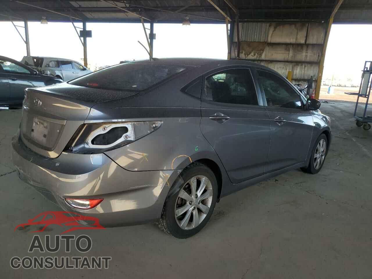 HYUNDAI ACCENT 2014 - KMHCU4AE3EU593190