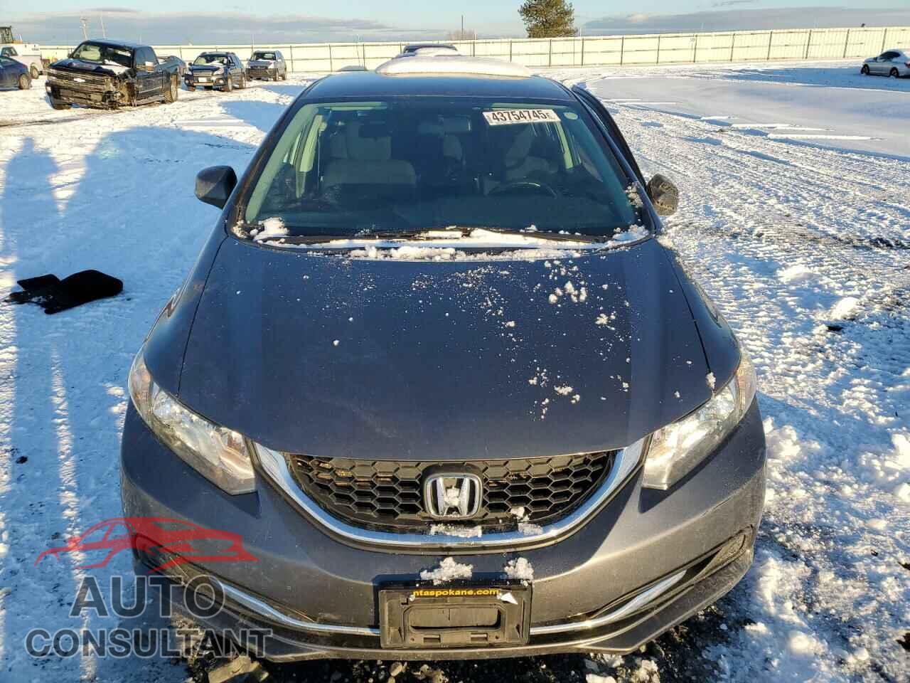 HONDA CIVIC 2013 - 19XFB2F59DE290657