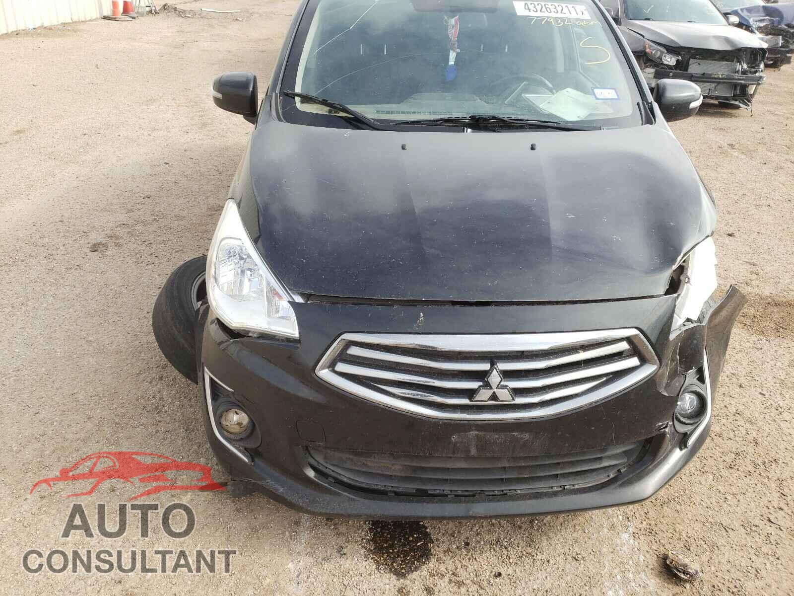 MITSUBISHI MIRAGE 2017 - ML32F4FJ0HHF09216