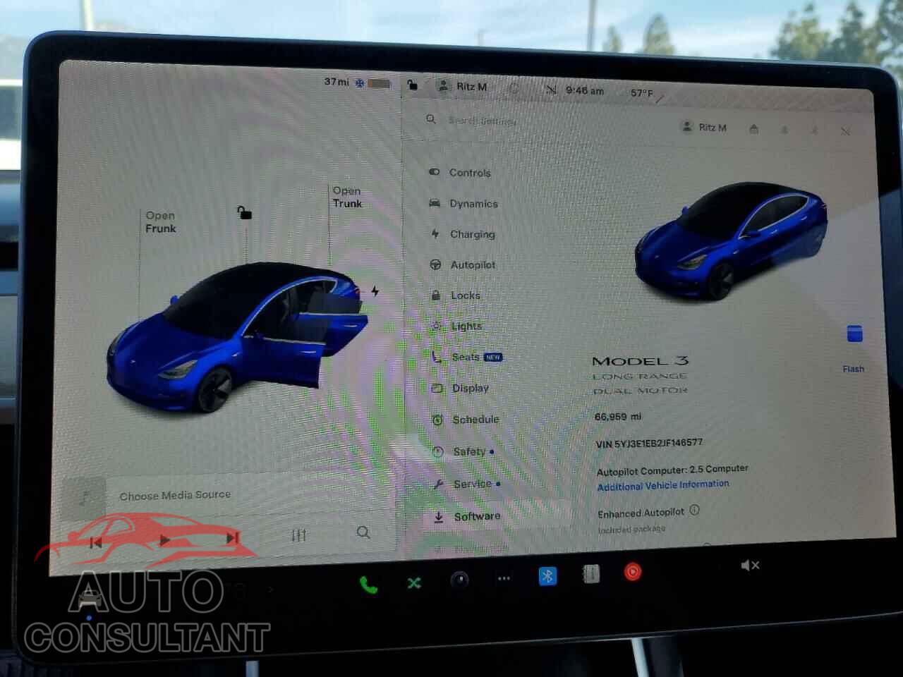 TESLA MODEL 3 2018 - 5YJ3E1EB2JF146577