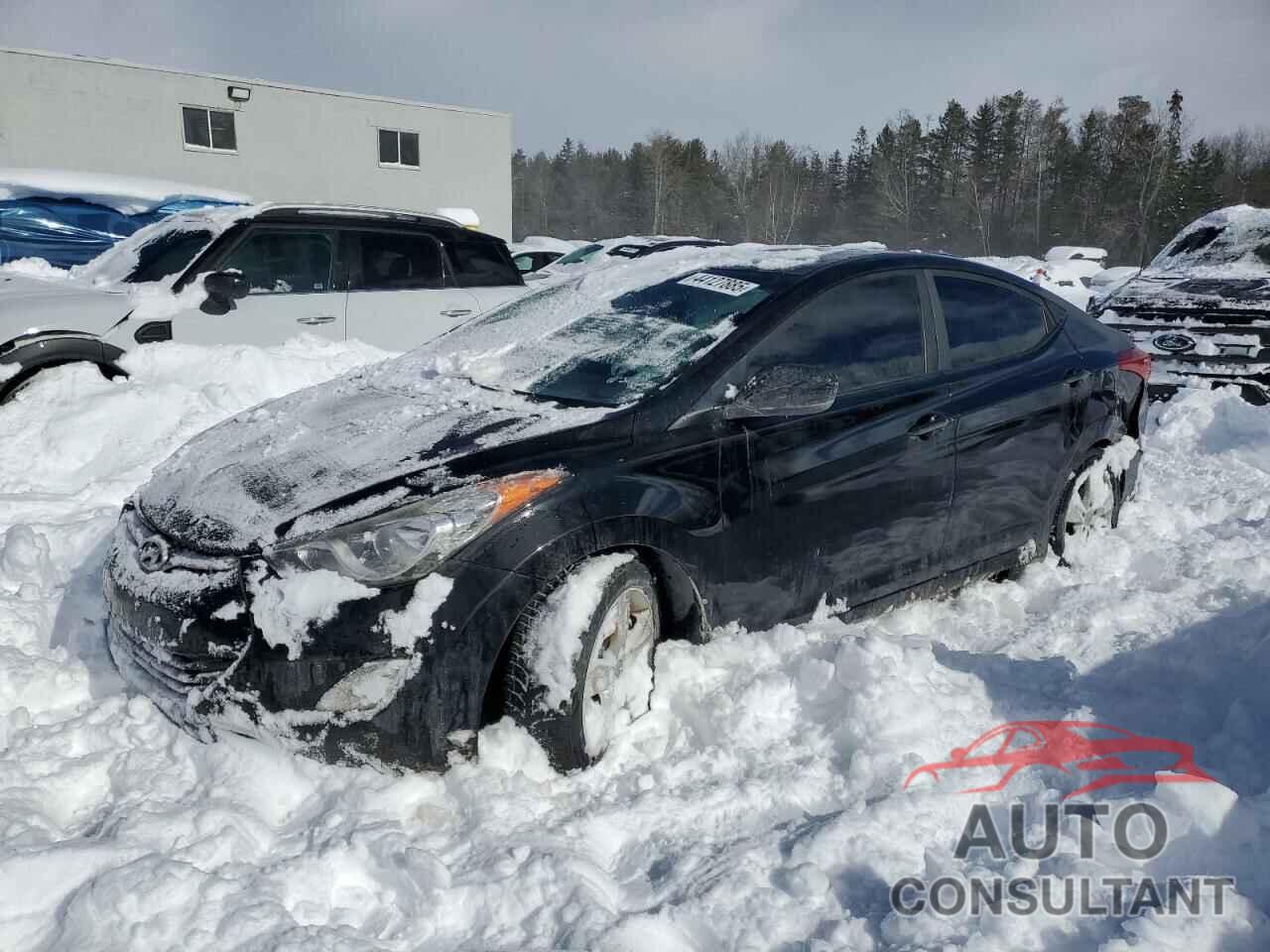 HYUNDAI ELANTRA 2012 - 5NPDH4AE7CH104570