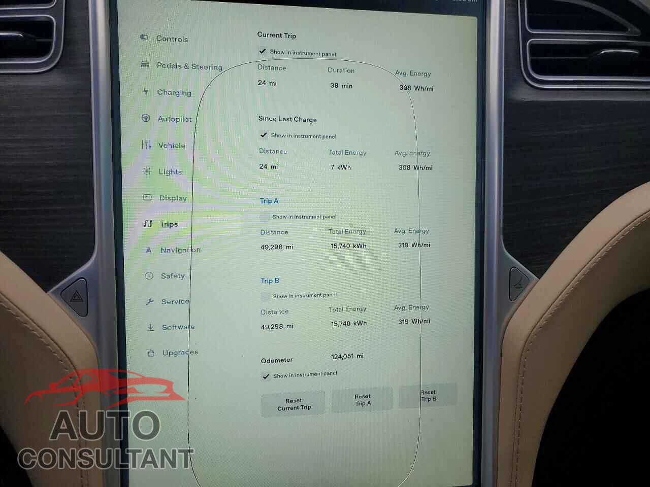 TESLA MODEL S 2015 - 5YJSA1H22FF095883